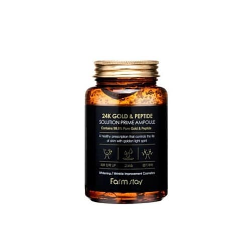 FARM STAY 24K Gold & Peptide Solution Prime Ampoule 250ml