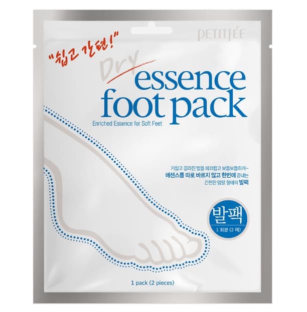 Petitfee Dry Essence Foot pack 2 par~iwa