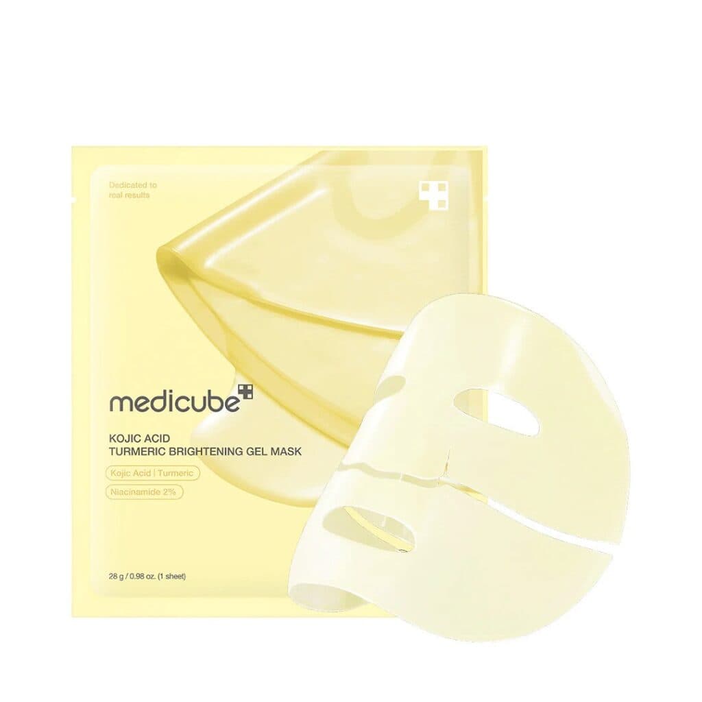 MEDICUBE Kojic Acid Turmeric Brightening Gel Mask 28g 1pcs