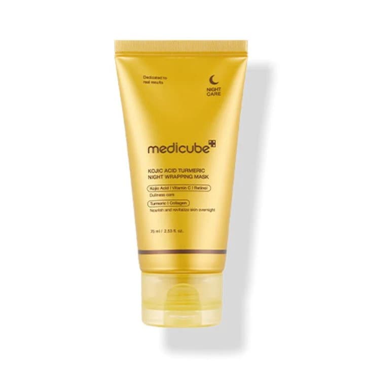 MEDICUBE Kojic Acid Turmeric Night Wrapping Mask 75ml