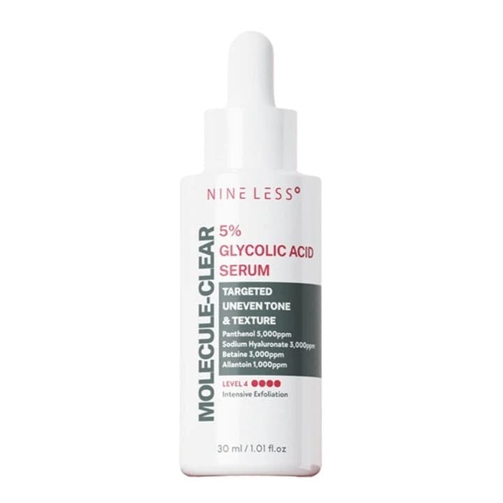 NINELESS Molecule-Clear 5% Glycolic Acid Serum 30ml