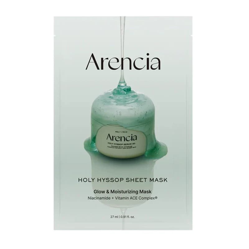 ARENCIA Holy Hyssop Sheet Mask 27ml