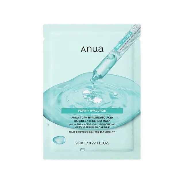 ANUA PDRN Hyaluron 100 Serum Mask 23ml