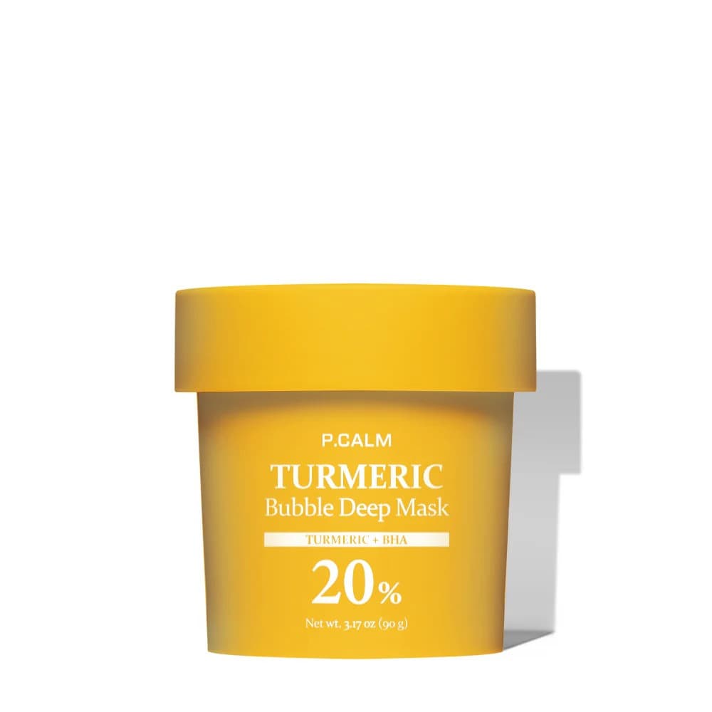 P.CALM Turmeric Bubble Deep Mask 90g