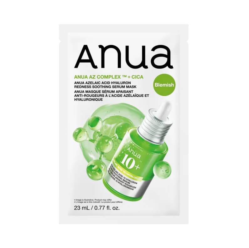 ANUA Azelaic Acid Hyaluron Redness Soothing Serum Mask 23ml