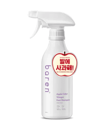 BAREN Apple Cider Vinegar Foot Shampoo 400ml