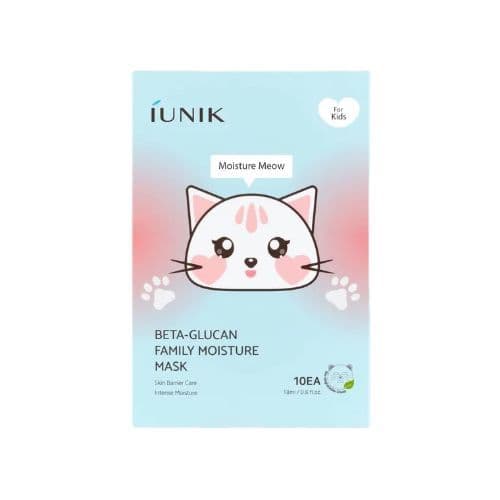 IUNIK Beta Glucan Family Moisture Mask for Kids 1pcs