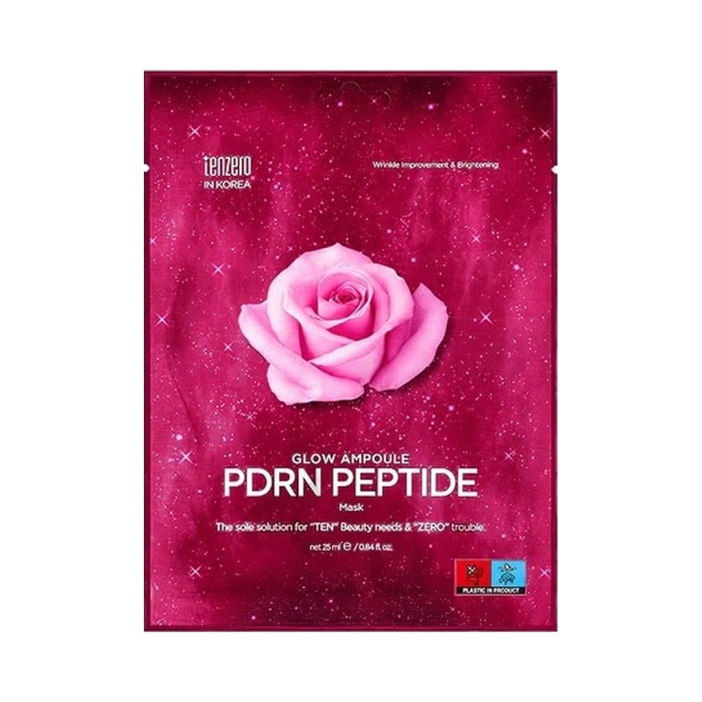 TENZERO Glow Ampoule Pdrn Peptide Mask 25ml