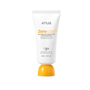 ANUA Zero Cast Moisturizing Finish Sunscreen 50ml