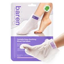 BAREN Centella Deep Soothing Ritual Foot Mask (18ml*3)