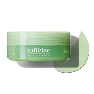 MISSHA Airy Fit Caffeine Depuffing Face&Eye Patch 60pcs