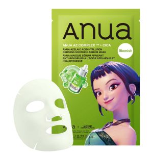 ANUA KPOP Demon Hunters Azelaic Acid Hyaluron Redness Soothing Serum Mask 23ml