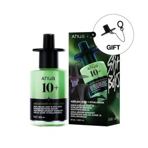 ANUA KPOP Demon Hunters Azelaic Acid 10 Hyaluron Redness Soothing Serum 50ml + Gat Keyring 1pc