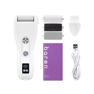 BAREN Pedi Mate Dual Power Vacuum Type Electric Callus Remover